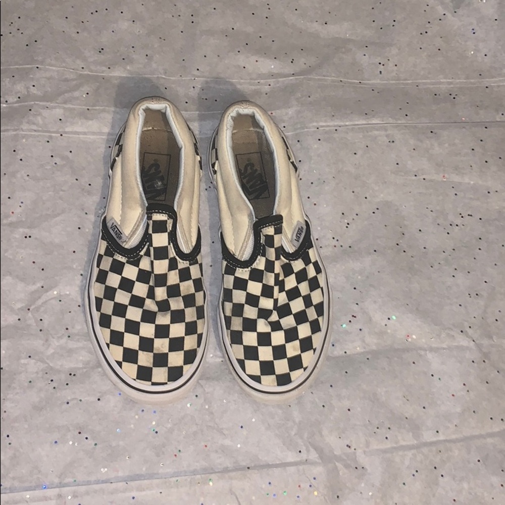 Checkerboard Slip Ons
